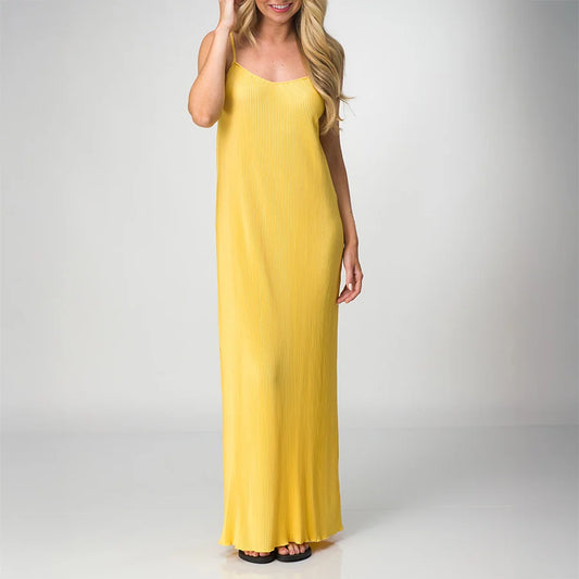 Plisse Dress