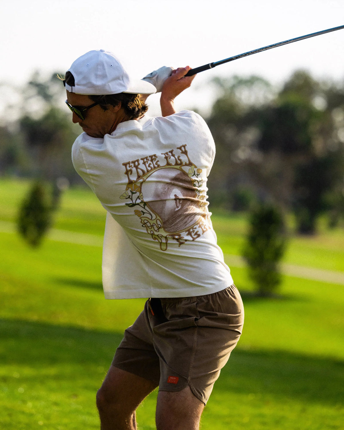 High-Stoke Relaxed Tee - Bone